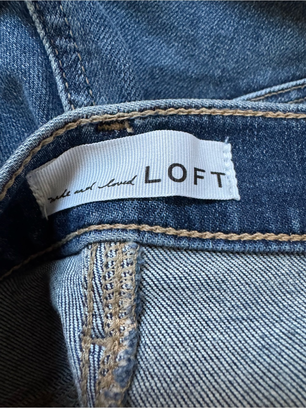 LOFT The Kick Crop Jeans 30/10 - Picture 11 of 14